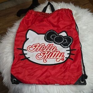 Loungefly Red Hello Kitty Drawstring Bag